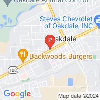 View Map of 366 West F Street,Oakdale,CA,95361